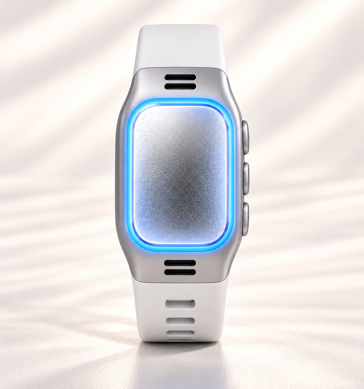 GapaFeel Hot Flash Relief Wristband, front view with cooling surface